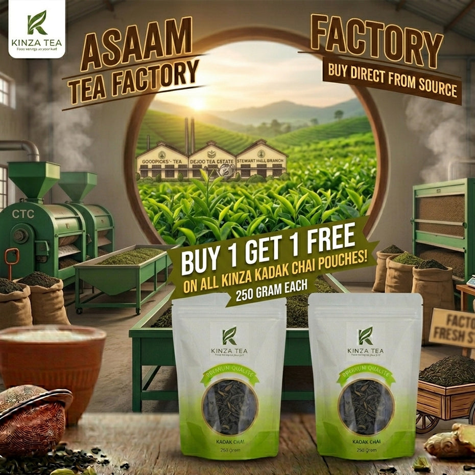 Kinza Kadak Strong Tea β Assam Fresh Buy 1 Get 1 Free | 500 Gram