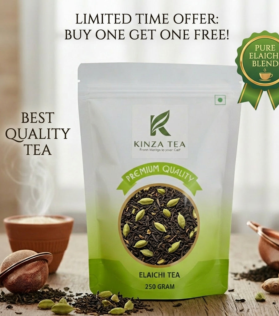 Kinza Kadak Elaichi ( Cardamom ) Tea – Assam Fresh (250g)