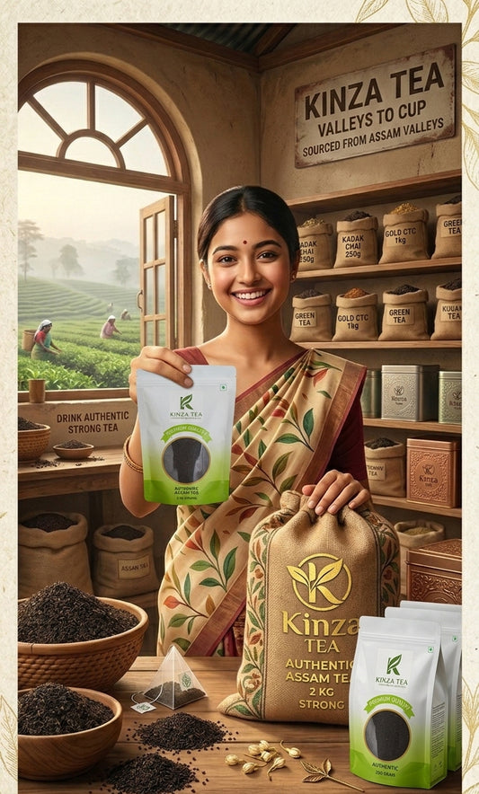 Asaam Blend | Strong Leaf | Authentic Asaam Strong Tea | 2 Kg Value Pack | Best online Tea | Asaam Factory chai | 2 kg