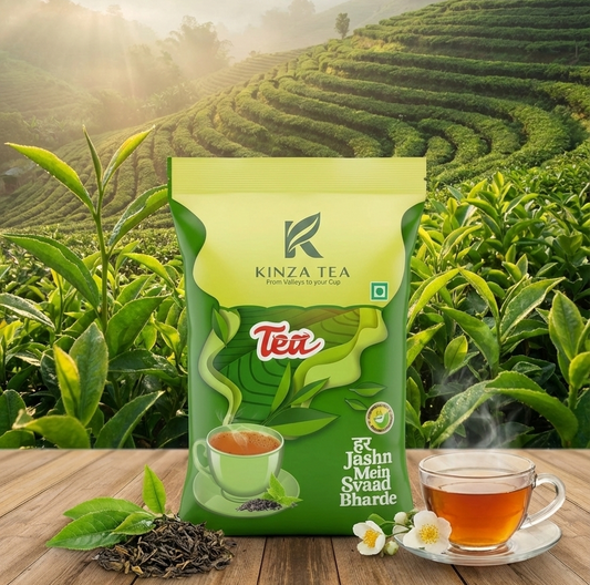 Kinza Tea: Premium Valley-Fresh Leaf