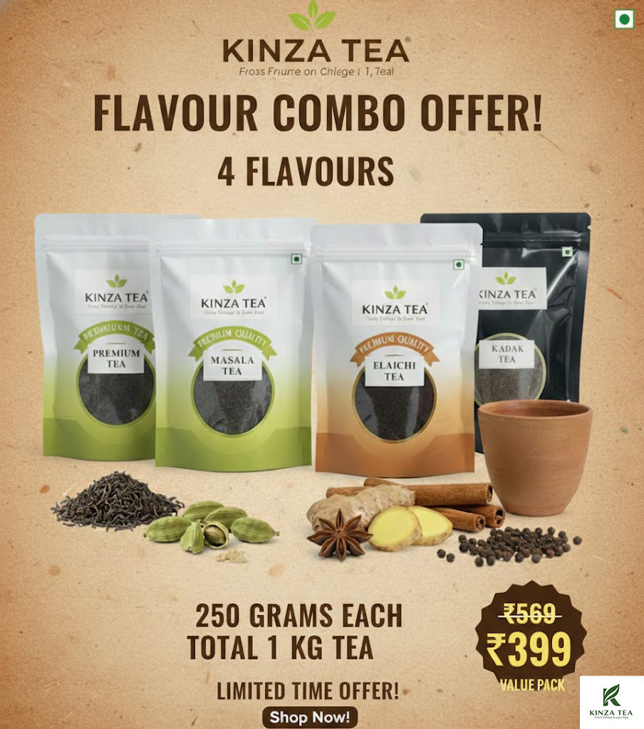4 Flavour Tea Combo