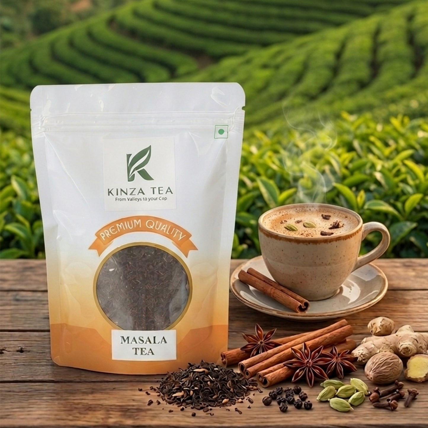 Kinza Tea Premium Masala Blend 250 Gram